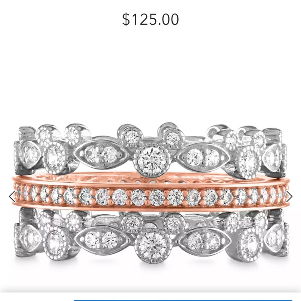 Gently used Disney stacking rings by Rebecca Hook